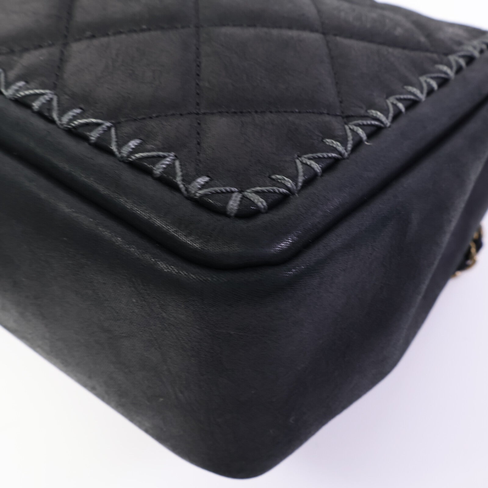 CHANEL 牛皮皮革Chain Shoulder Bag鏈帶肩背袋