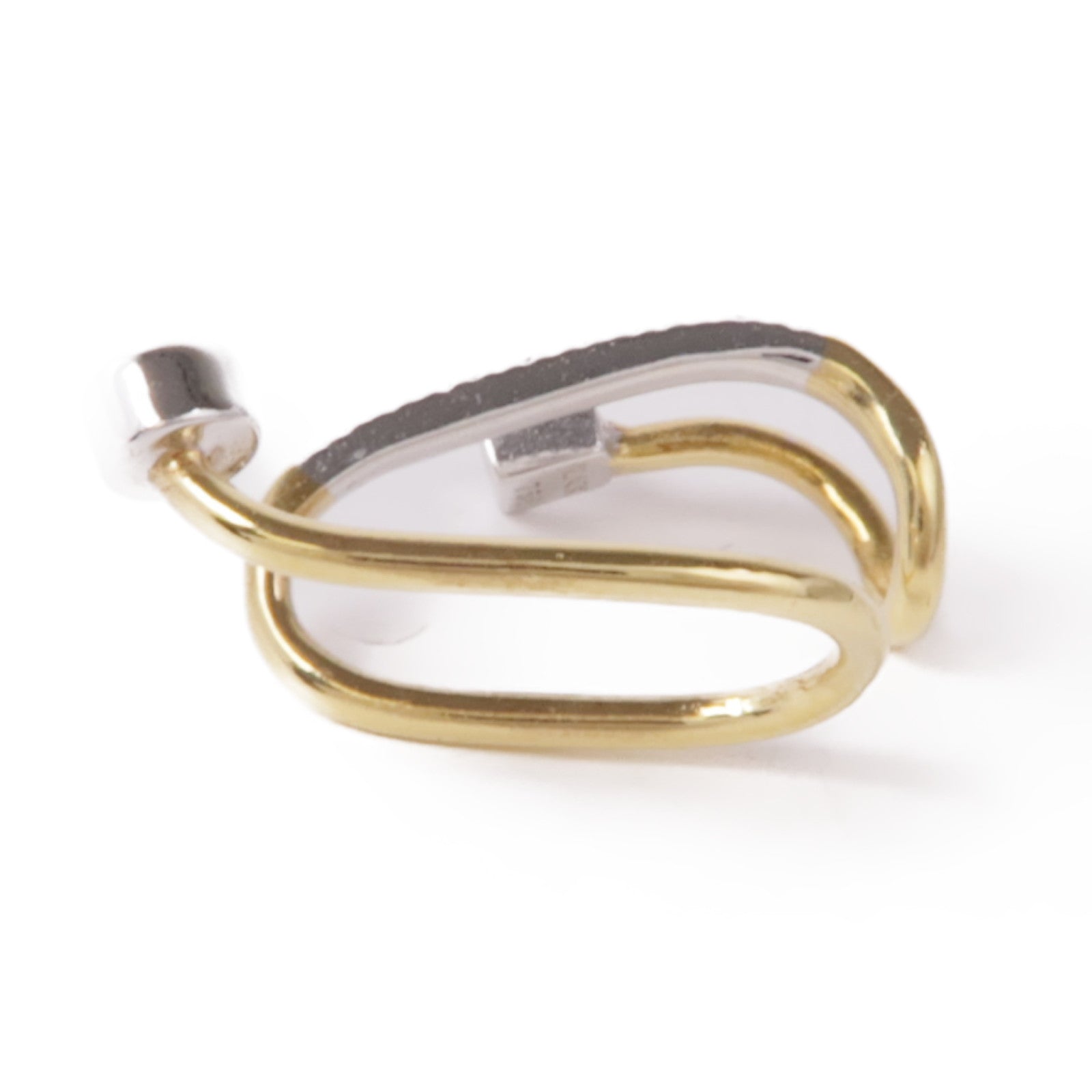 JEWELRY 18K黃金Diamond Ear Cuff鑽石耳夾