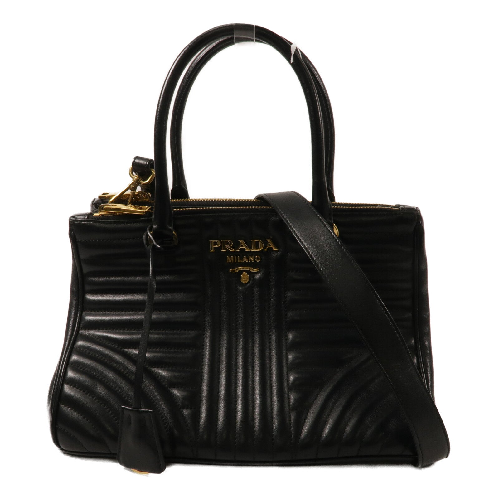 PRADA 牛皮皮革Shoulder Bag手挽肩背兩用袋