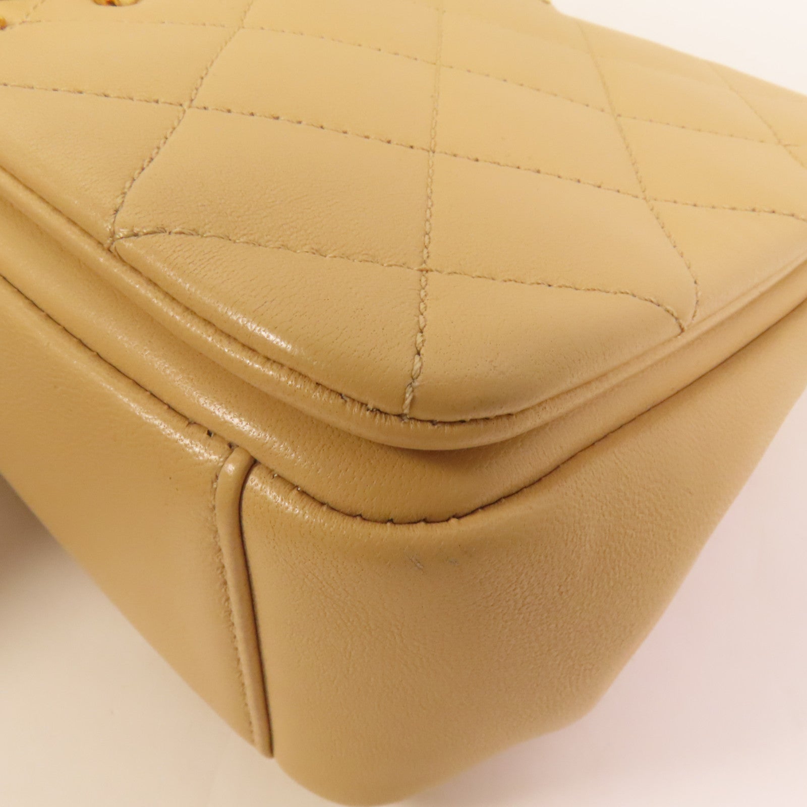 CHANEL 羊皮皮革Chain Shoulder Bag鏈帶肩背袋