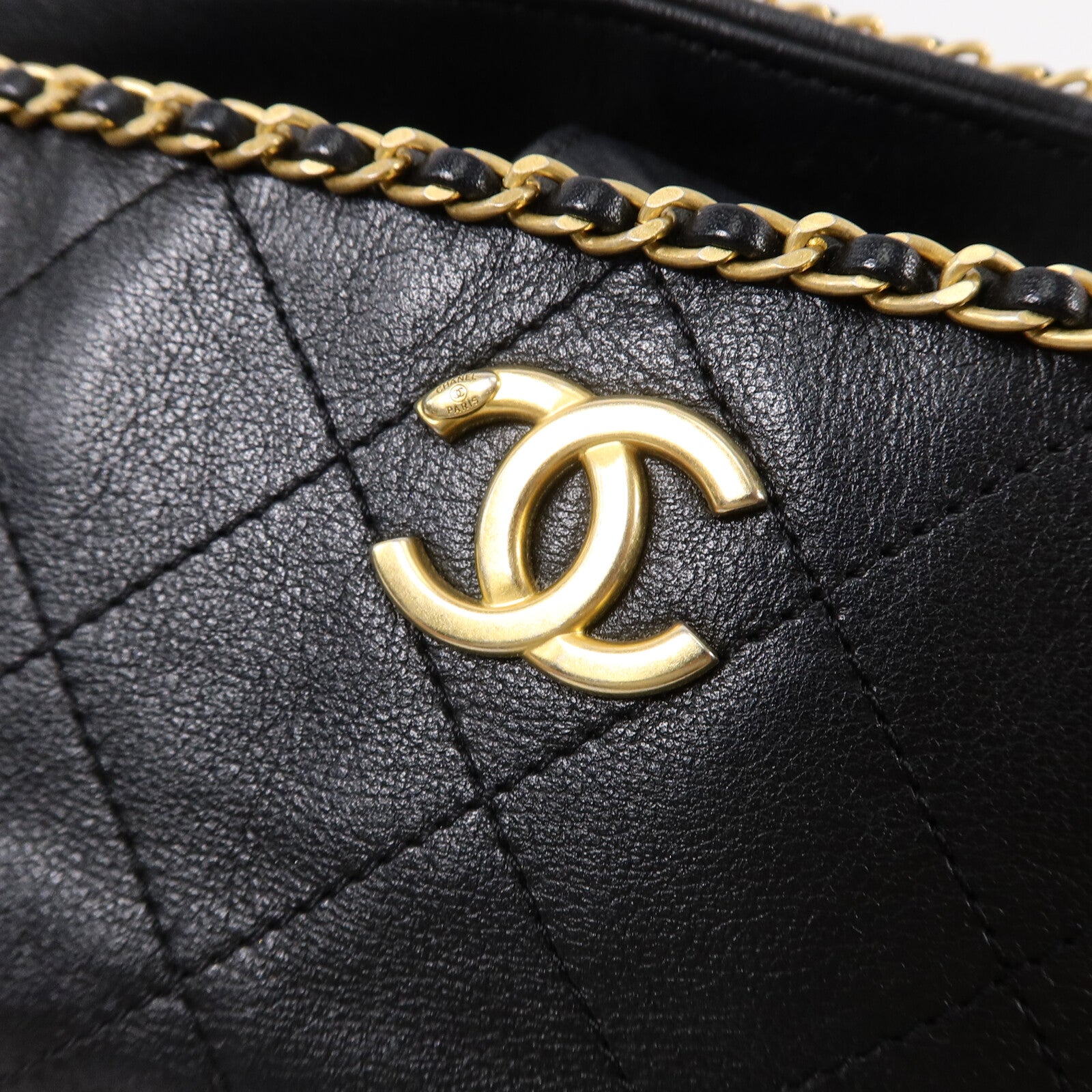 CHANEL 牛皮皮革Chain Shoulder Bag肩背袋