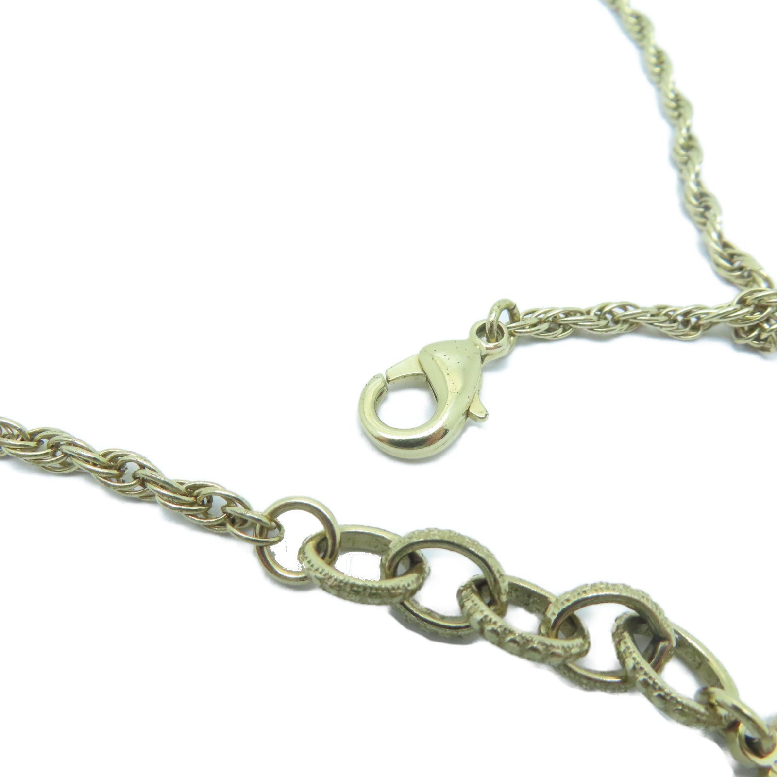 CHANEL 【激減優惠】金屬Necklace項鍊金色#60cm