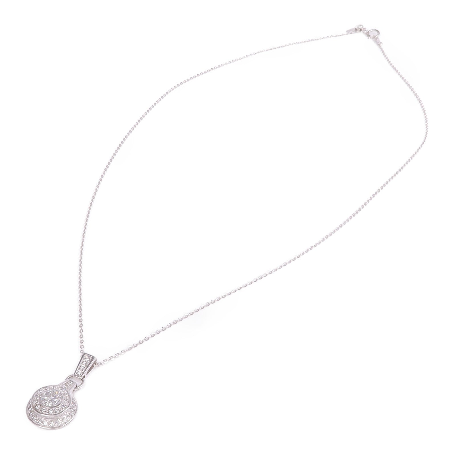 JEWELRY 18K白金Diamond Necklace鑽石項鍊