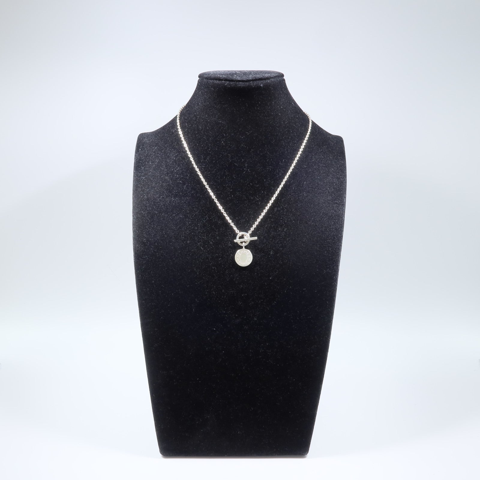 HERMES 金屬Amulettes Ex-Libris Necklace項鍊