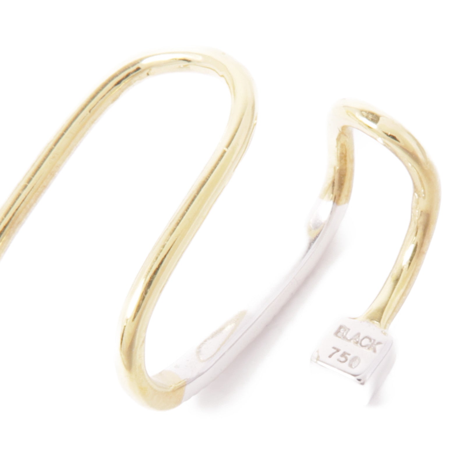 JEWELRY 18K黃金Diamond Ear Cuff鑽石耳夾
