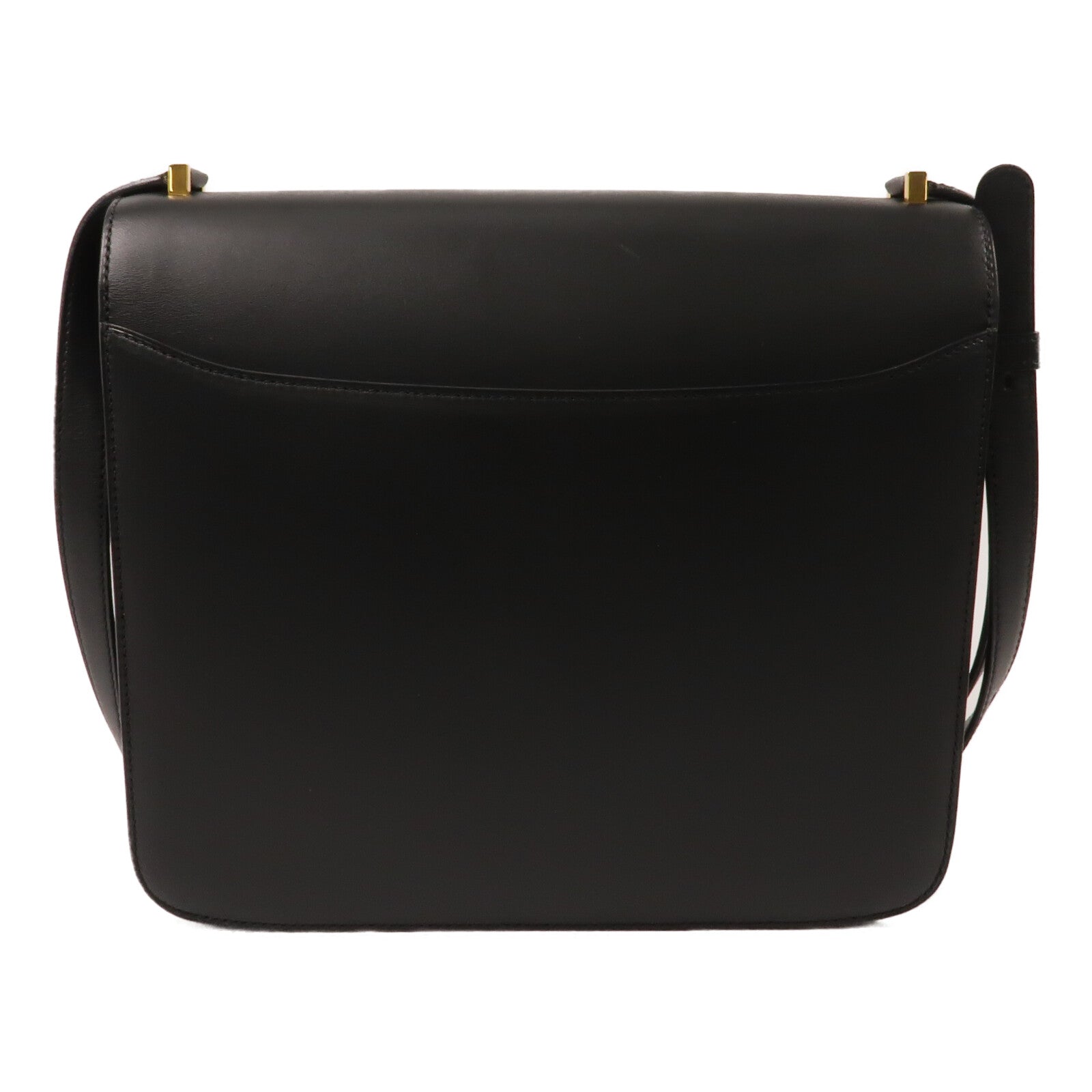 HERMES Sombrero皮革2002-26肩背袋Noir