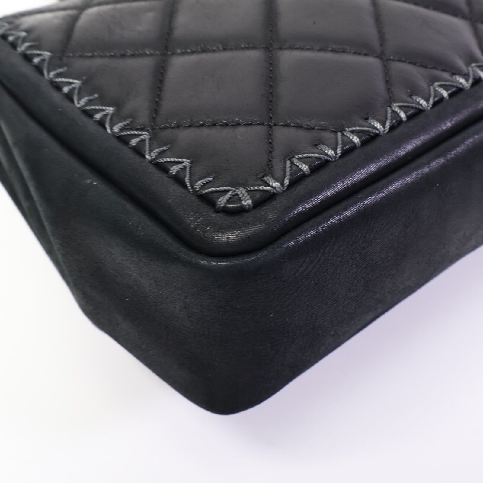 CHANEL 牛皮皮革Chain Shoulder Bag鏈帶肩背袋