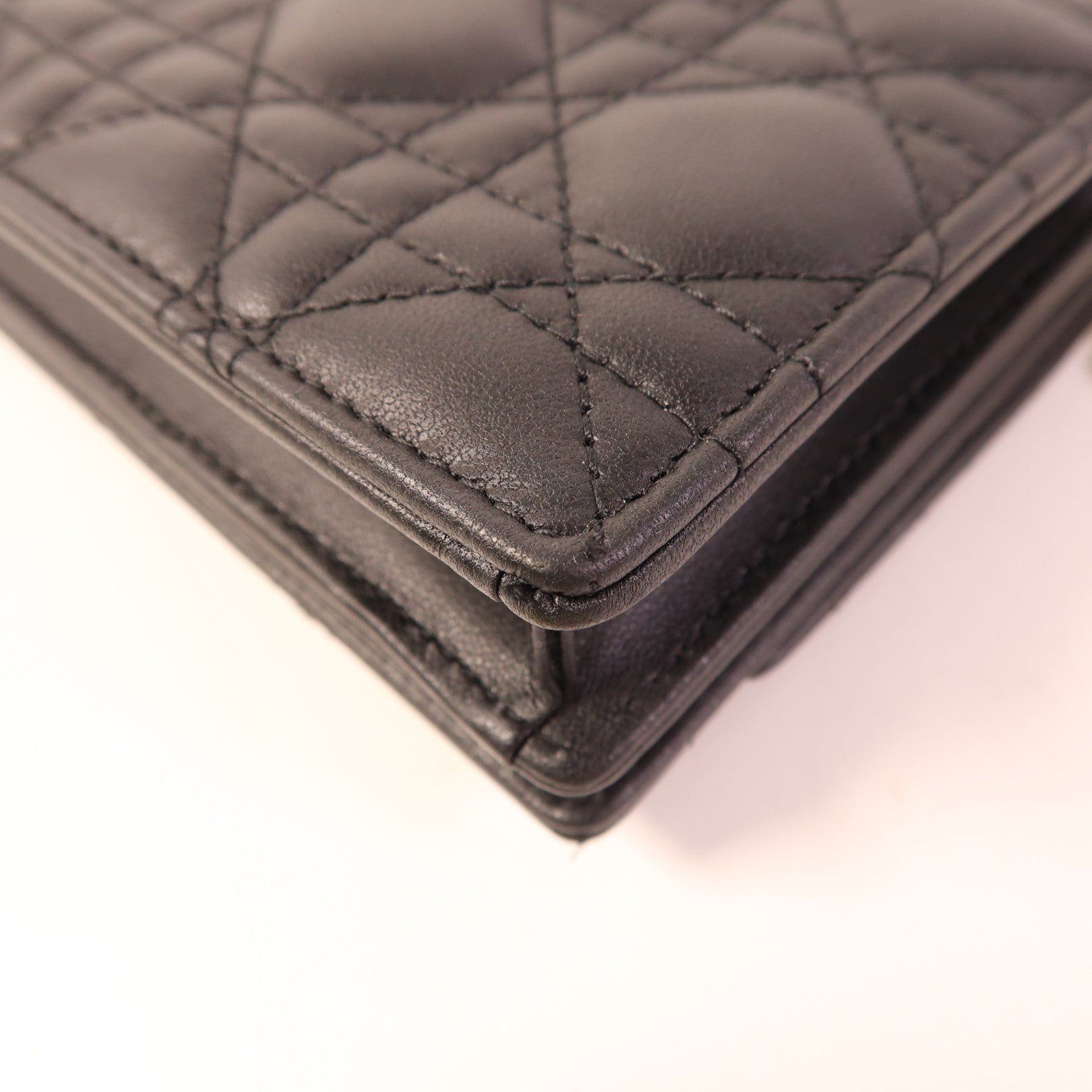 Dior 羊皮皮革My Dior Mini Bag金扣手挽肩背兩用袋