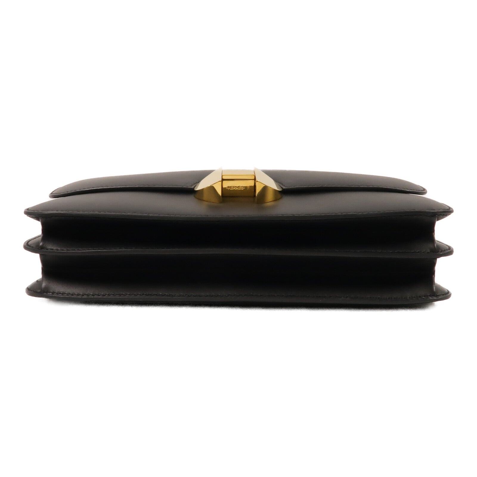 HERMES Sombrero皮革2002-26肩背袋Noir