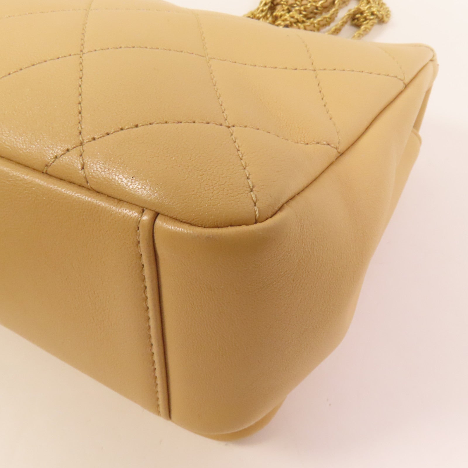 CHANEL 羊皮皮革Chain Shoulder Bag鏈帶肩背袋