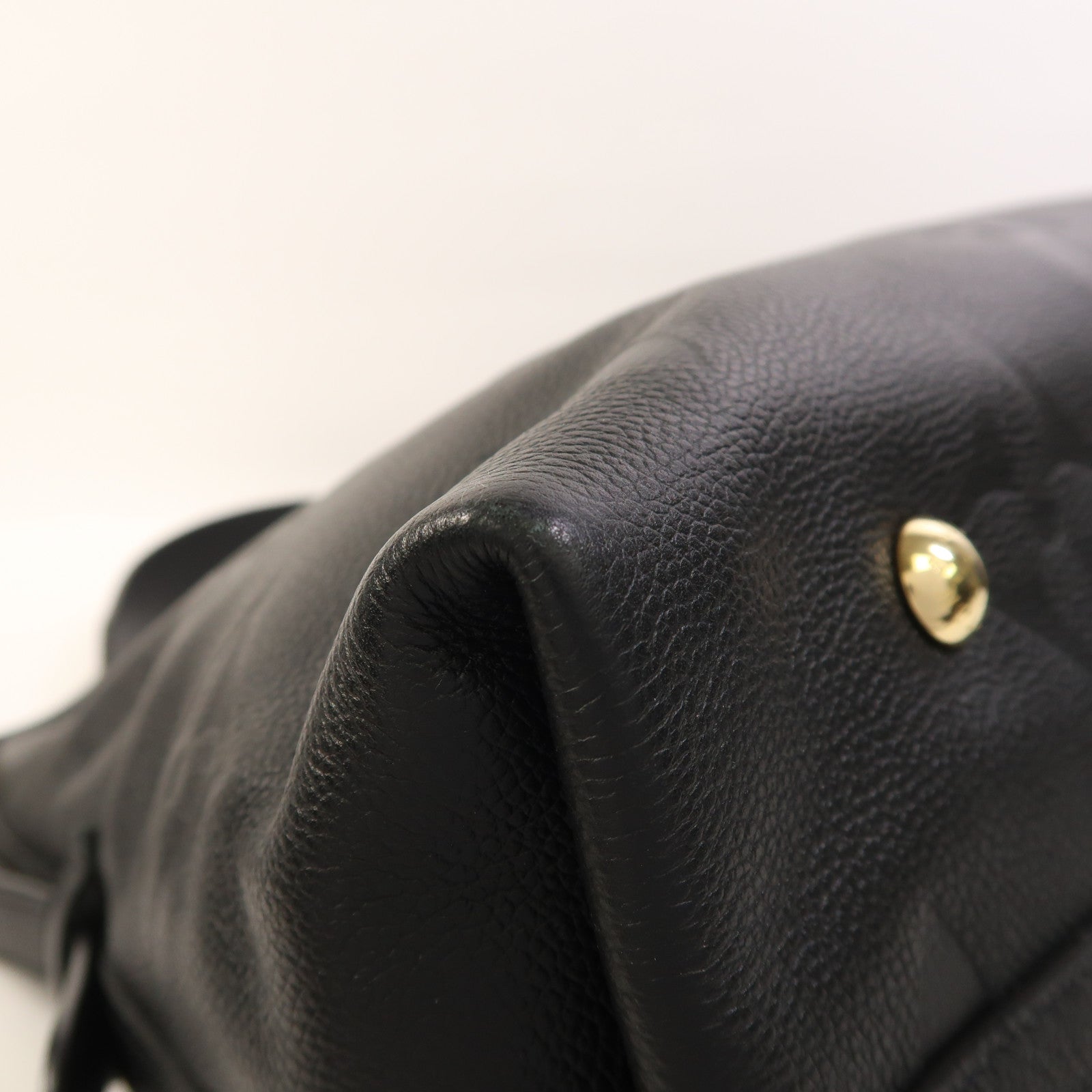 LOUIS VUITTON Monogram Empreinte CarryAll金扣肩背袋