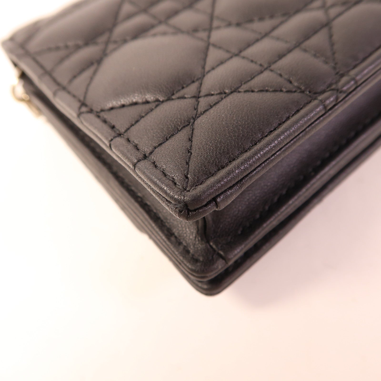 Dior 羊皮皮革My Dior Mini Bag金扣手挽肩背兩用袋