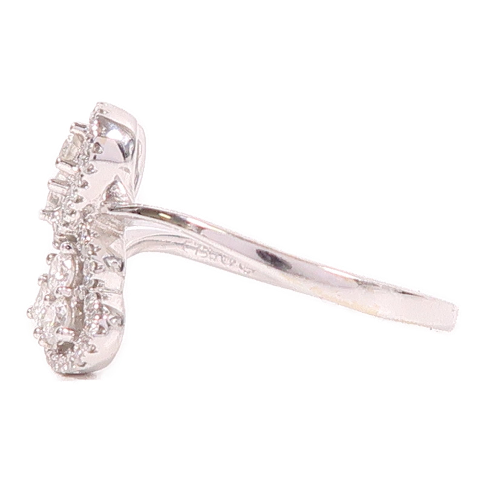 JEWELRY 18K白金Diamond Ring鑽石戒指US#7