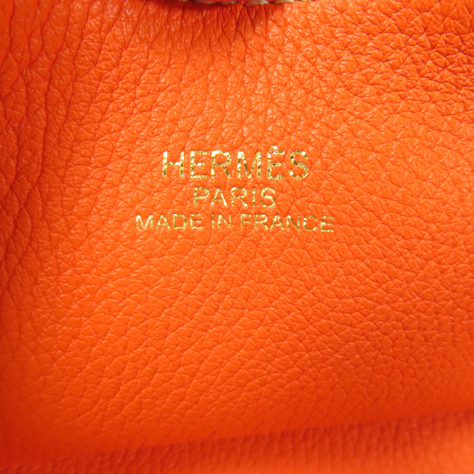 HERMES Double Sens 35 Shoulder Bag Clemence Leather Rubis