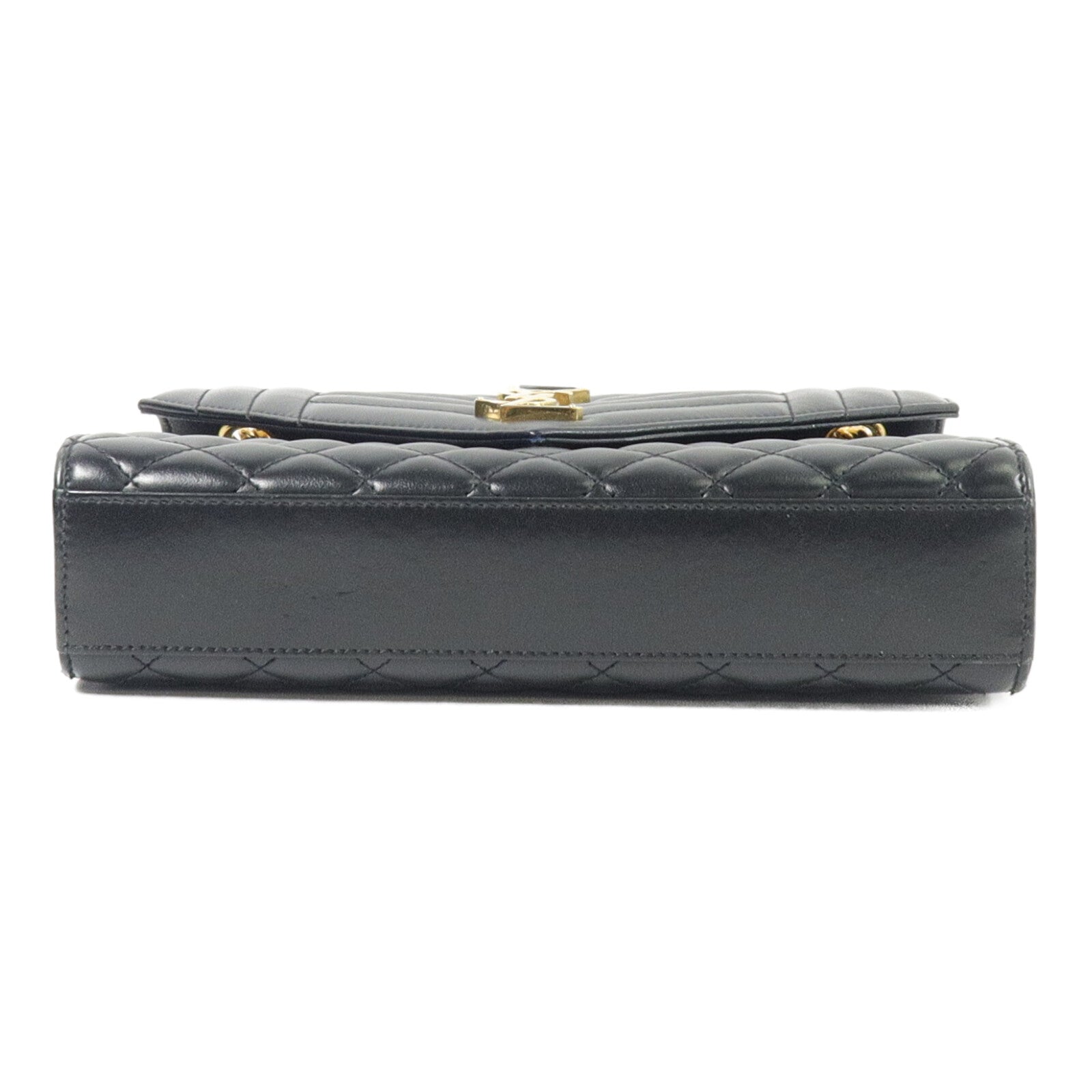 SAINT LAURENT 牛皮皮革Envelope Medium鏈帶肩背袋