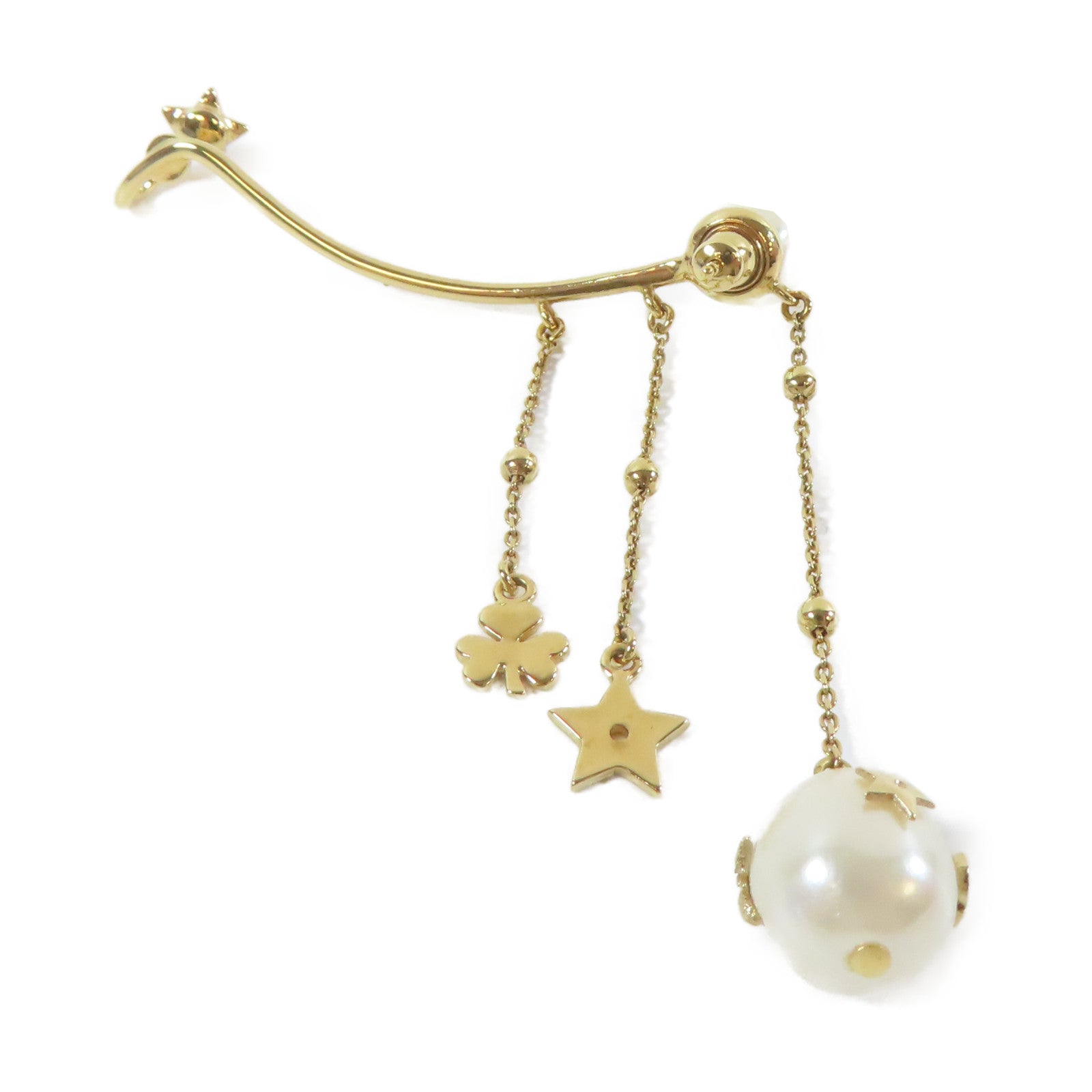 Dior 【激減優惠】金屬Earring耳環金色