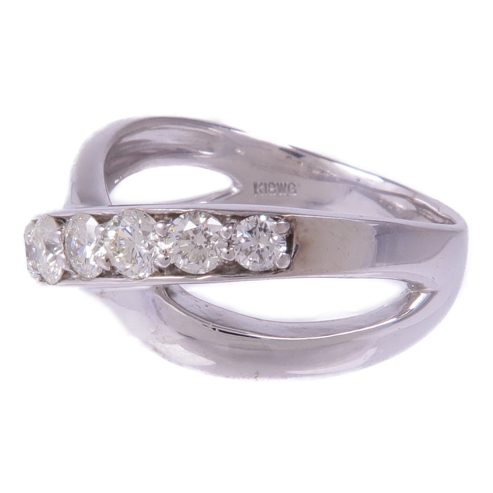 JEWELRY 18K白金Diamond Ring鑽石戒指US#6.25