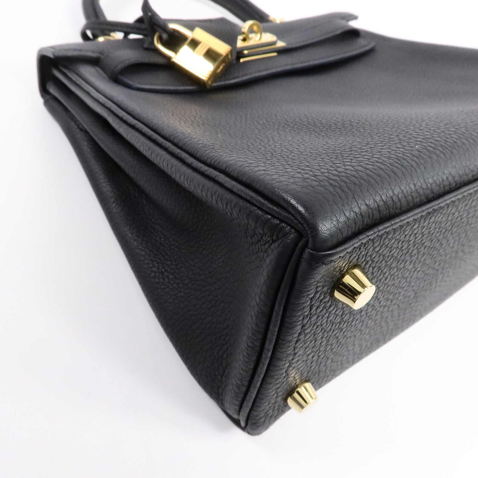 HERMES Togo皮革Kelly 25手挽肩背兩用袋Noir