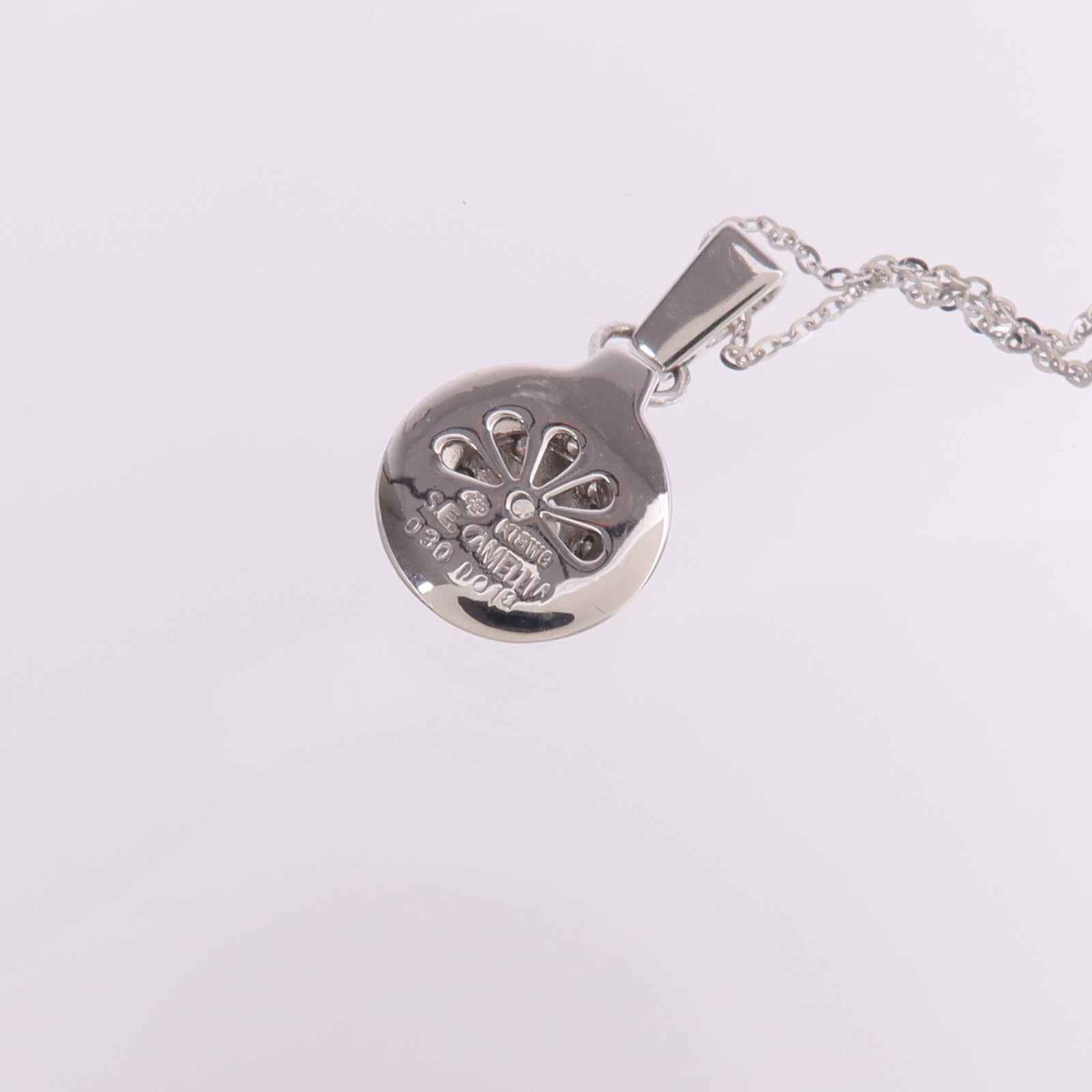JEWELRY 18K白金Diamond Necklace鑽石項鍊