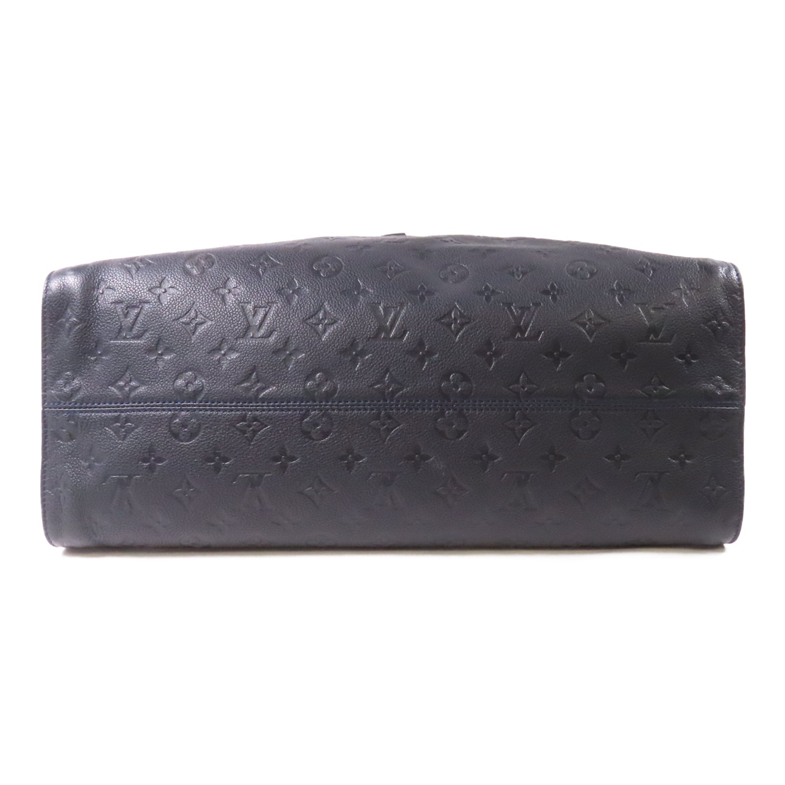 LOUIS VUITTON Monogram Empreinte Lumineuse GM金扣肩背袋黑色