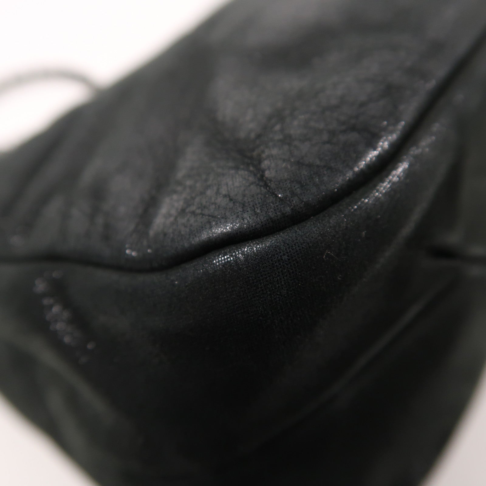 CHANEL 牛皮皮革Chain Shoulder鏈帶肩背袋