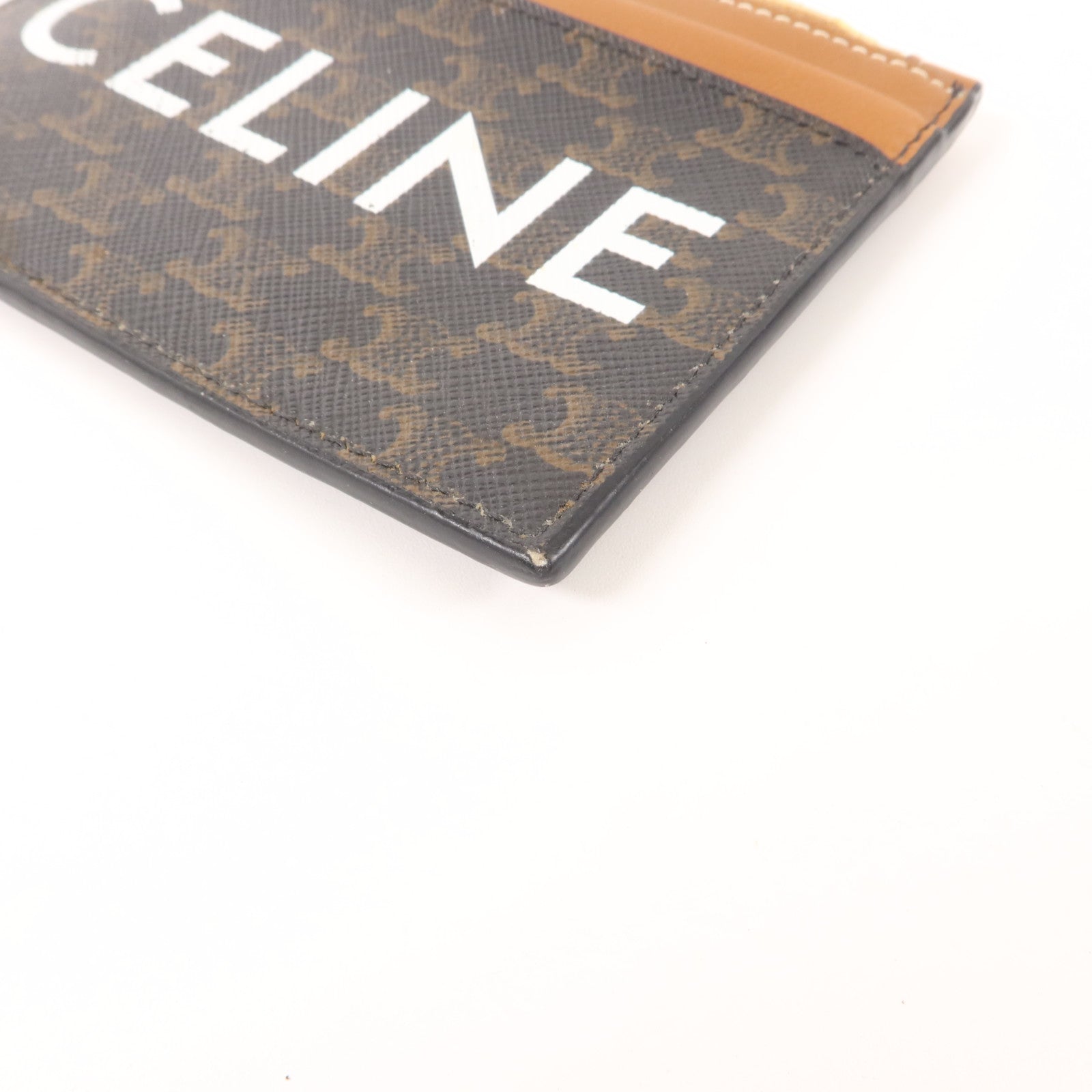 CELINE 塗層帆布Zipped Card Holder卡片套