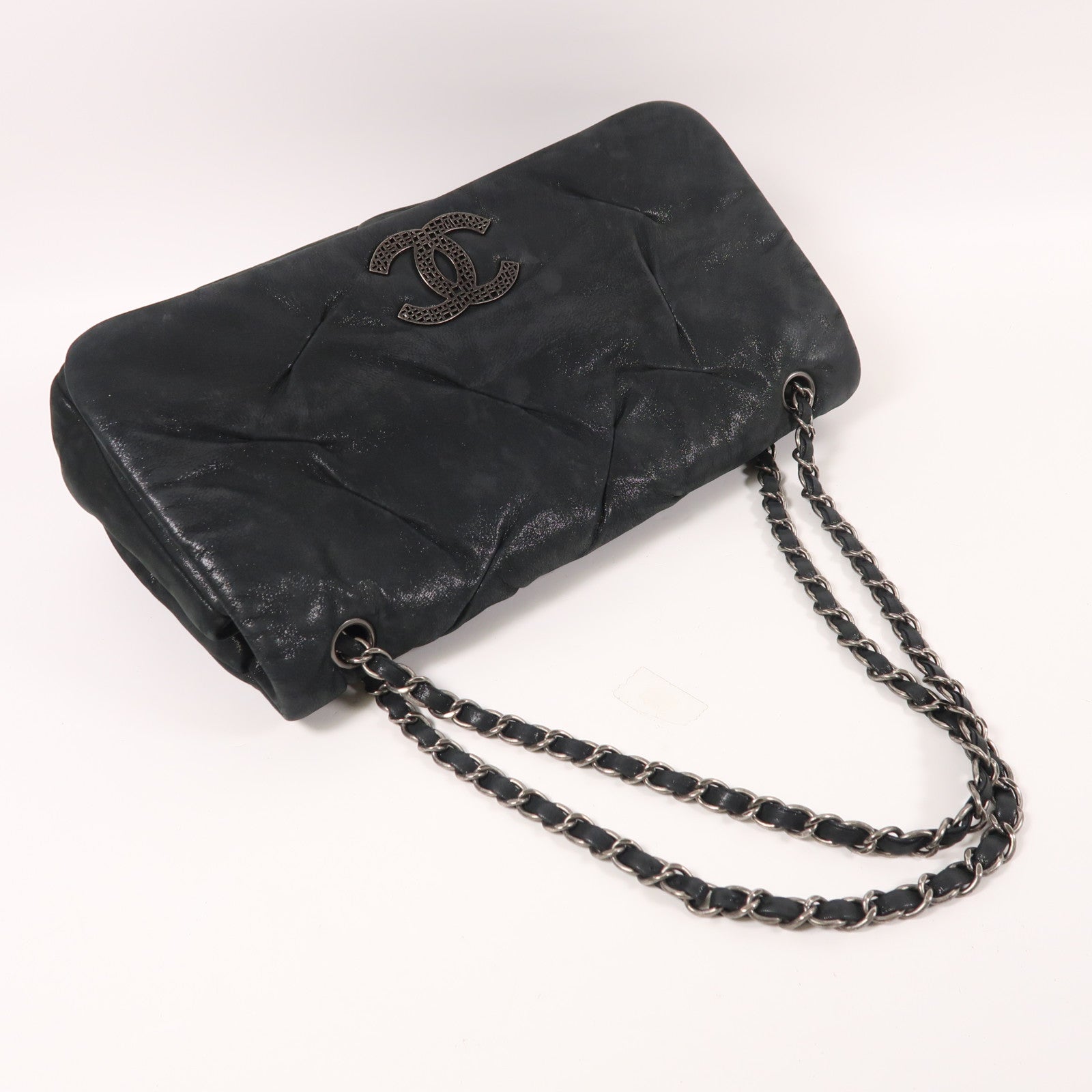 CHANEL 【激減優惠】牛皮皮革Chain Shoulder鏈帶肩背袋