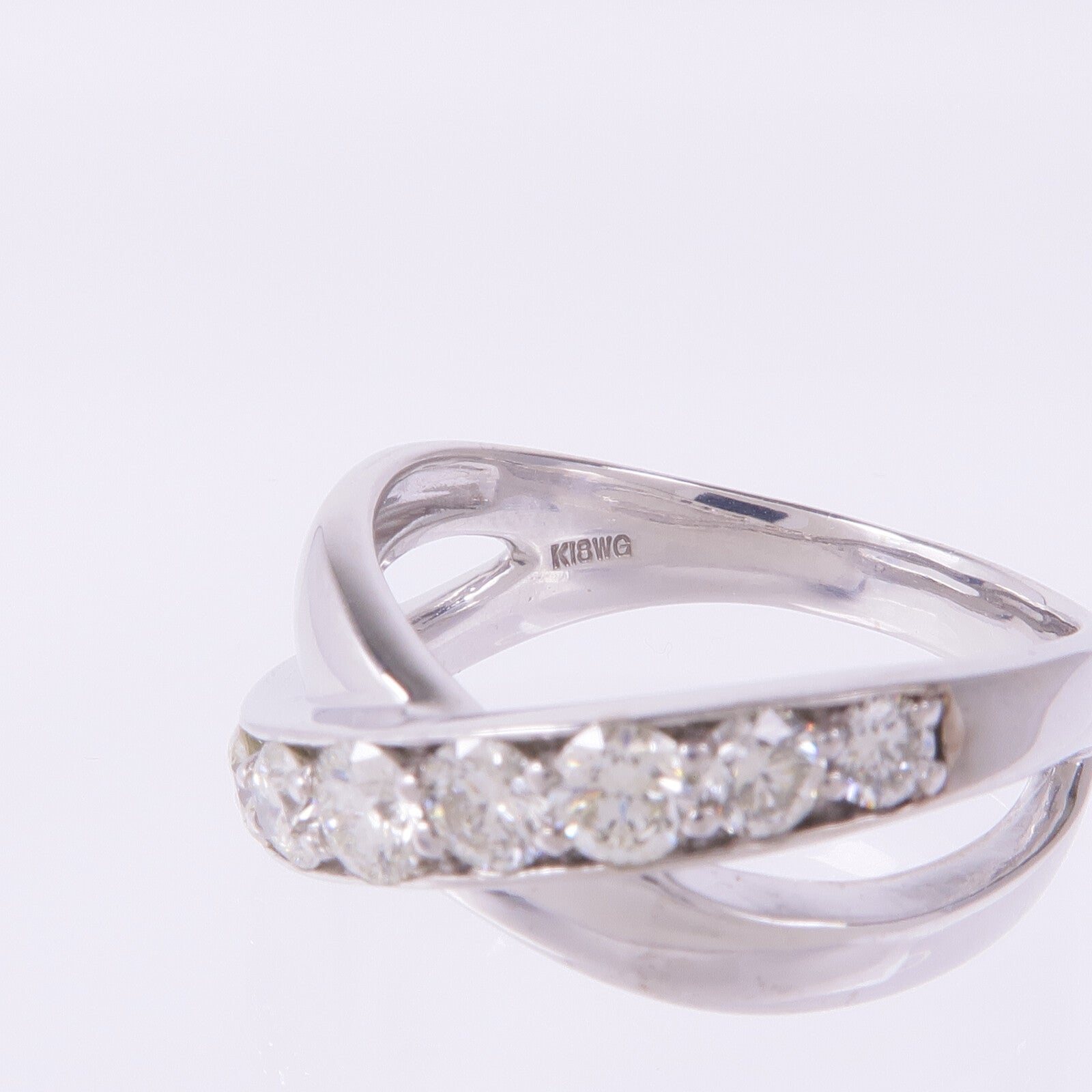 JEWELRY 18K白金Diamond Ring鑽石戒指US#6.25