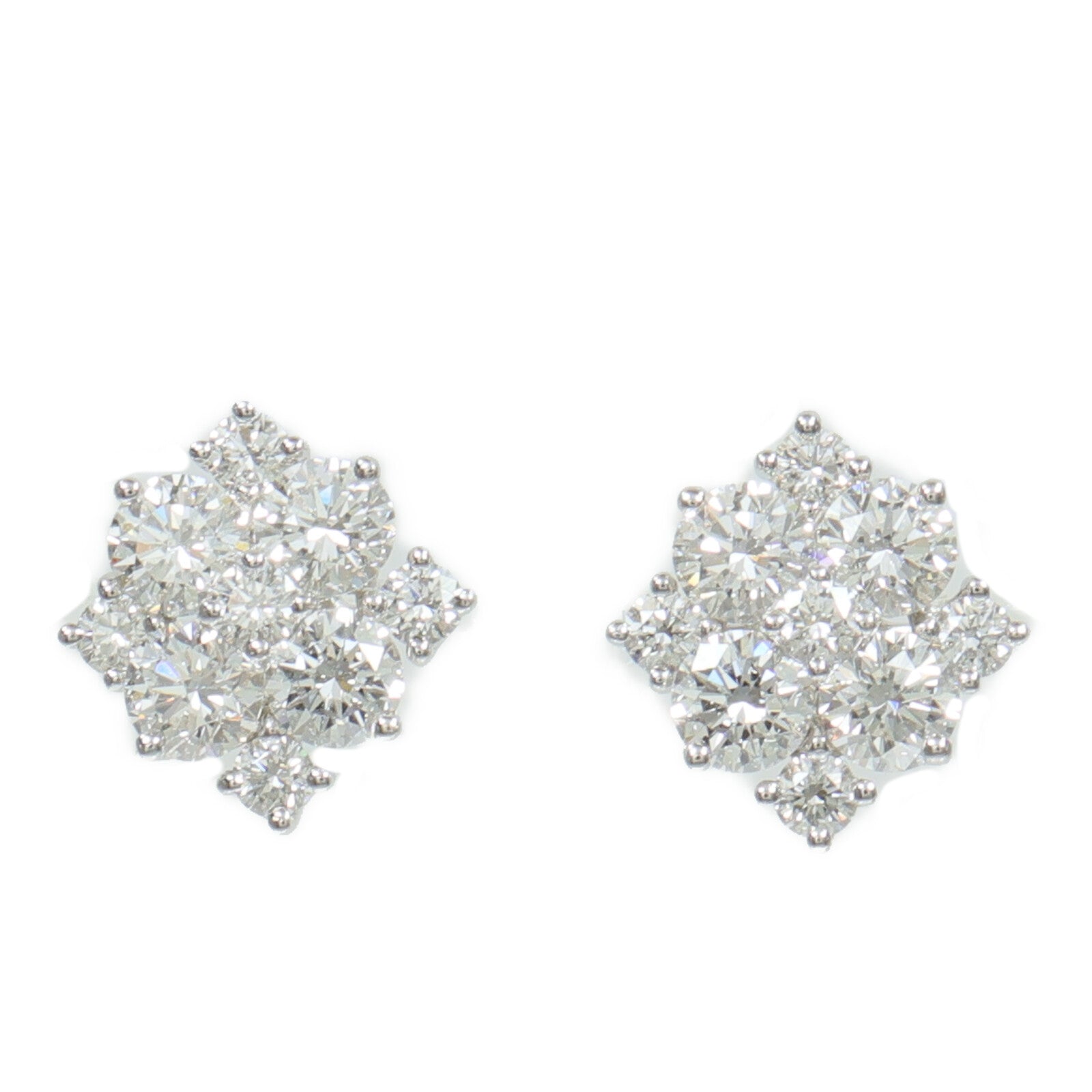 JEWELRY 18K白金Diamond Earring鑽石耳環