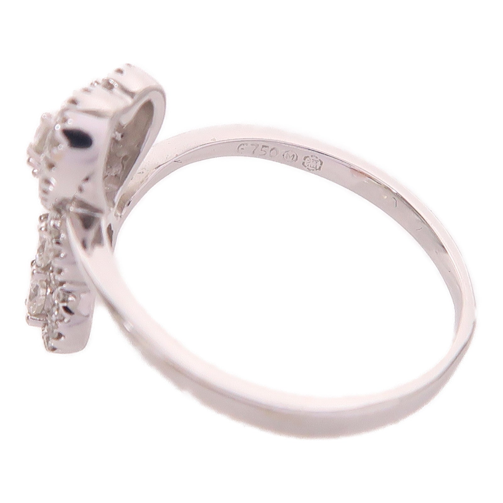 JEWELRY 18K白金Diamond Ring鑽石戒指US#7