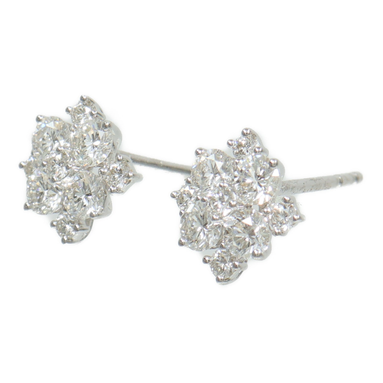 JEWELRY 18K白金Diamond Earring鑽石耳環