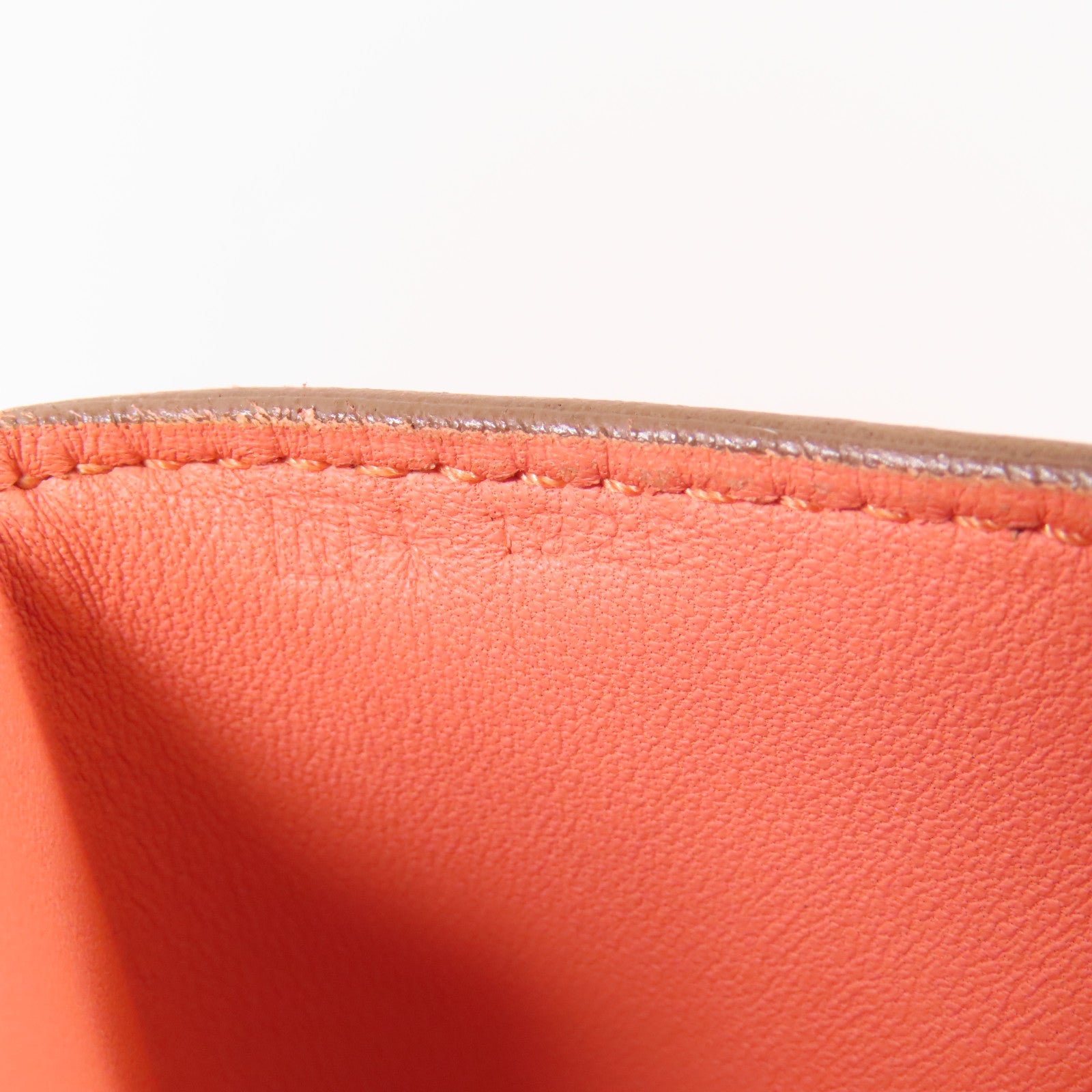 HERMES Evercolor皮革Tool Box 20手挽肩背兩用袋Crevette