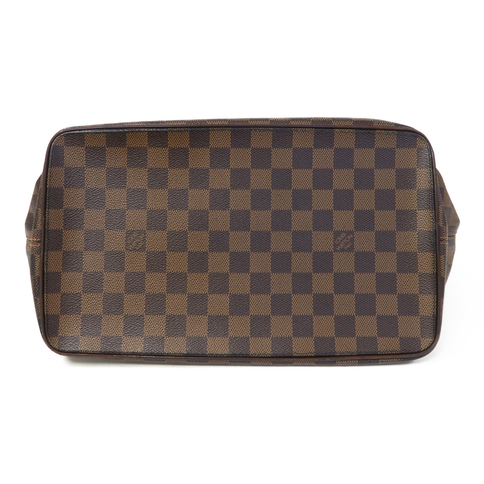 LOUIS VUITTON 【激減優惠】Damier Saleya MM金扣肩背袋啡色