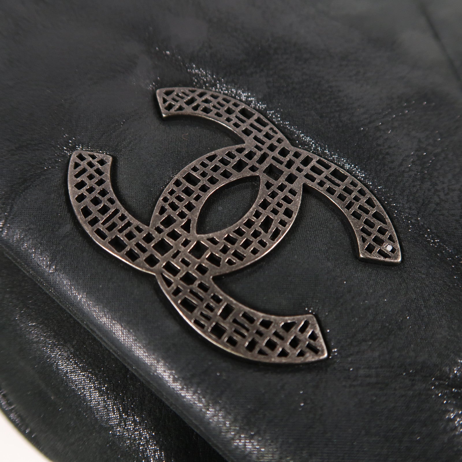 CHANEL 牛皮皮革Chain Shoulder鏈帶肩背袋