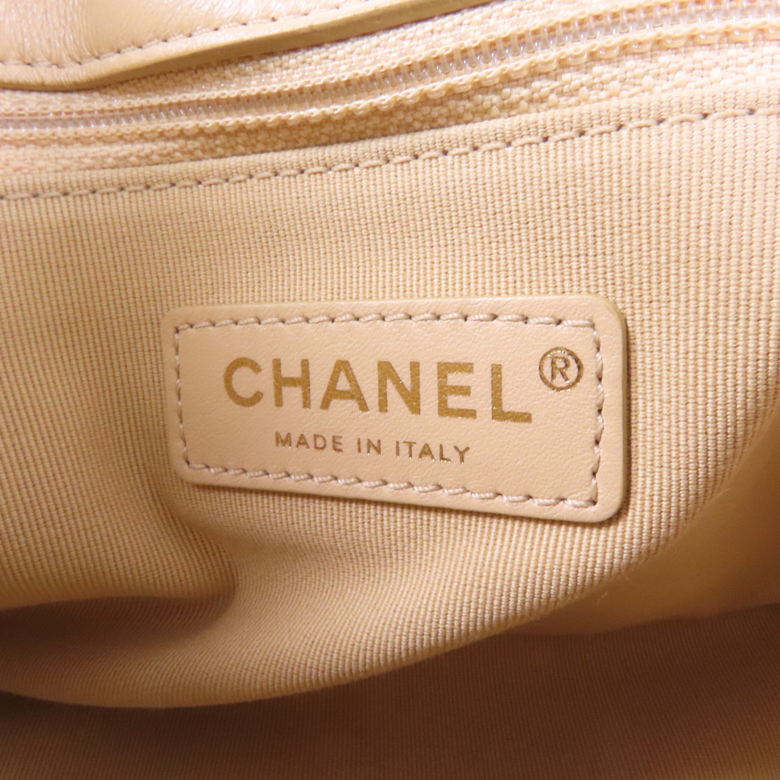 CHANEL 羊皮皮革Chain Shoulder Bag鏈帶肩背袋