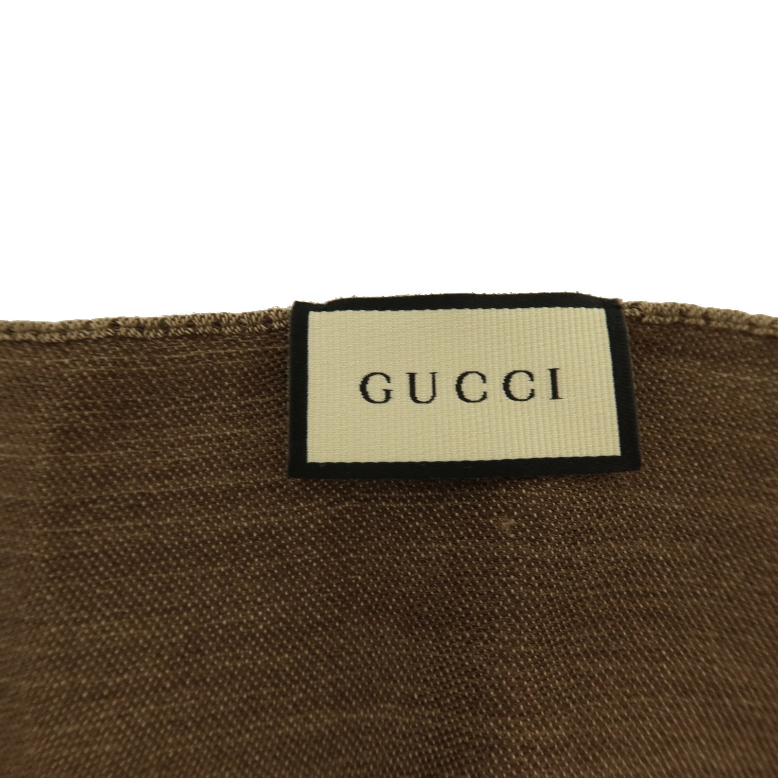 GUCCI 羊毛/絲質Scarf 45x180cm絲巾