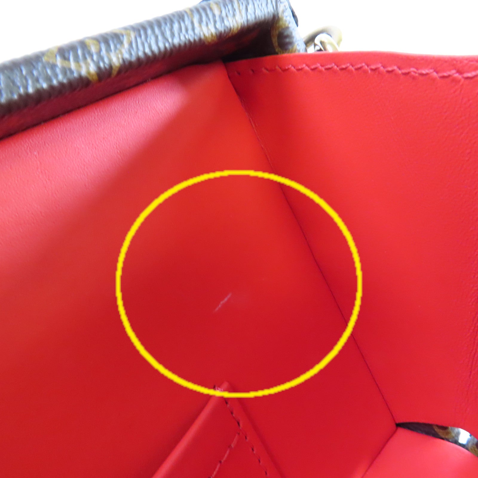 LOUIS VUITTON 【激減優惠】Monogram Petite Malle Shoulder Bag金扣肩背袋啡色