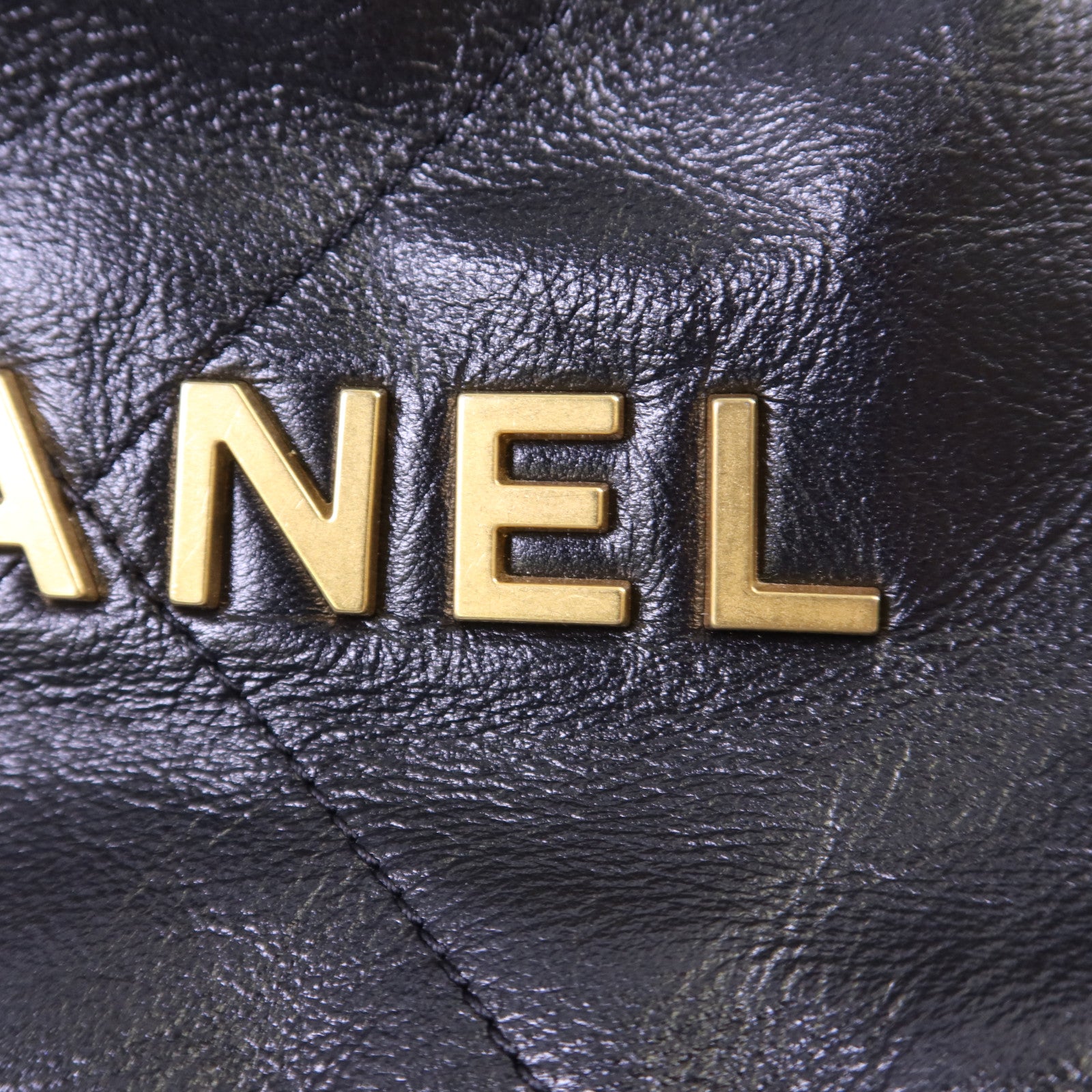 CHANEL 【激減優惠】牛皮皮革C22 Mini金扣手挽肩背兩用袋