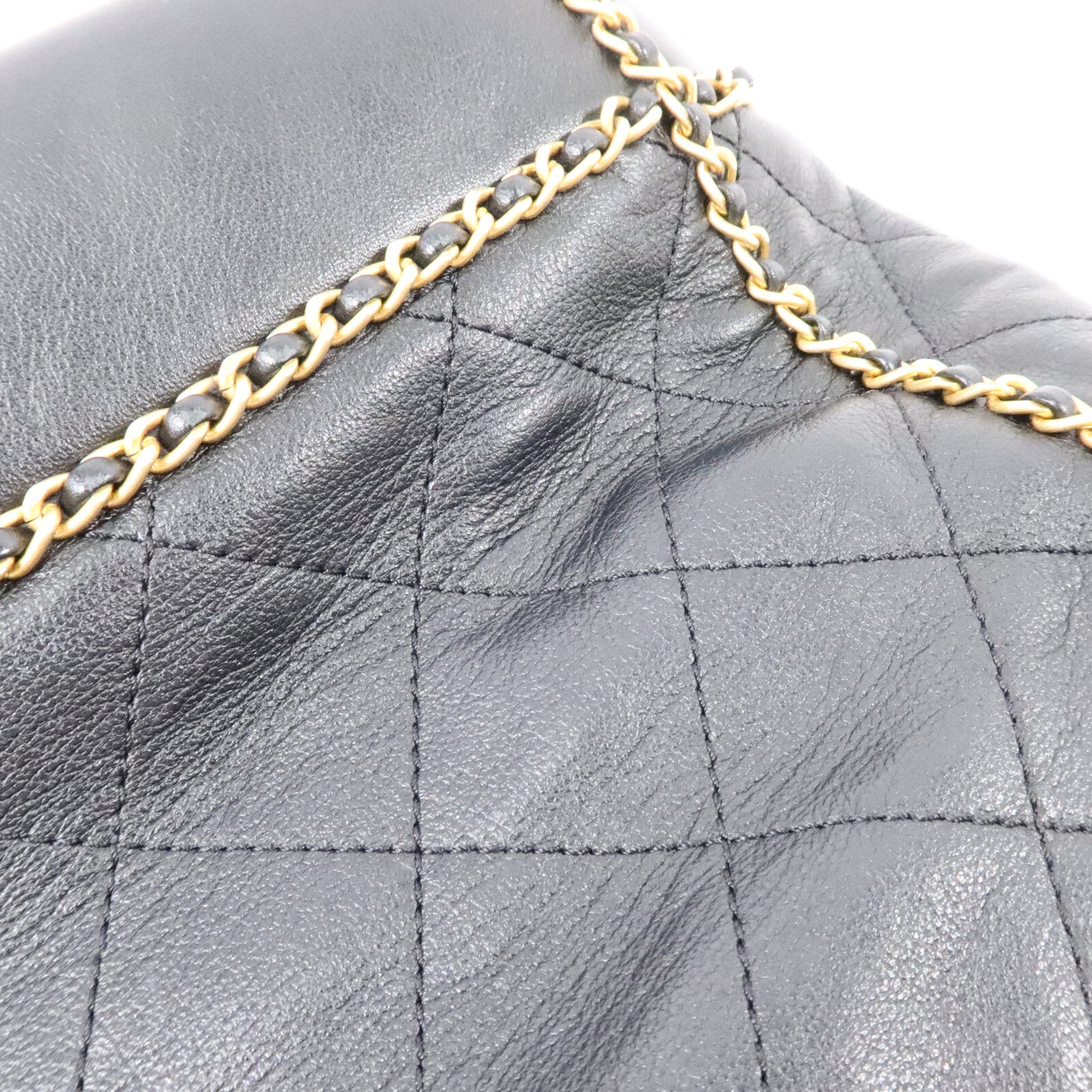 CHANEL 牛皮皮革Chain Shoulder Bag肩背袋
