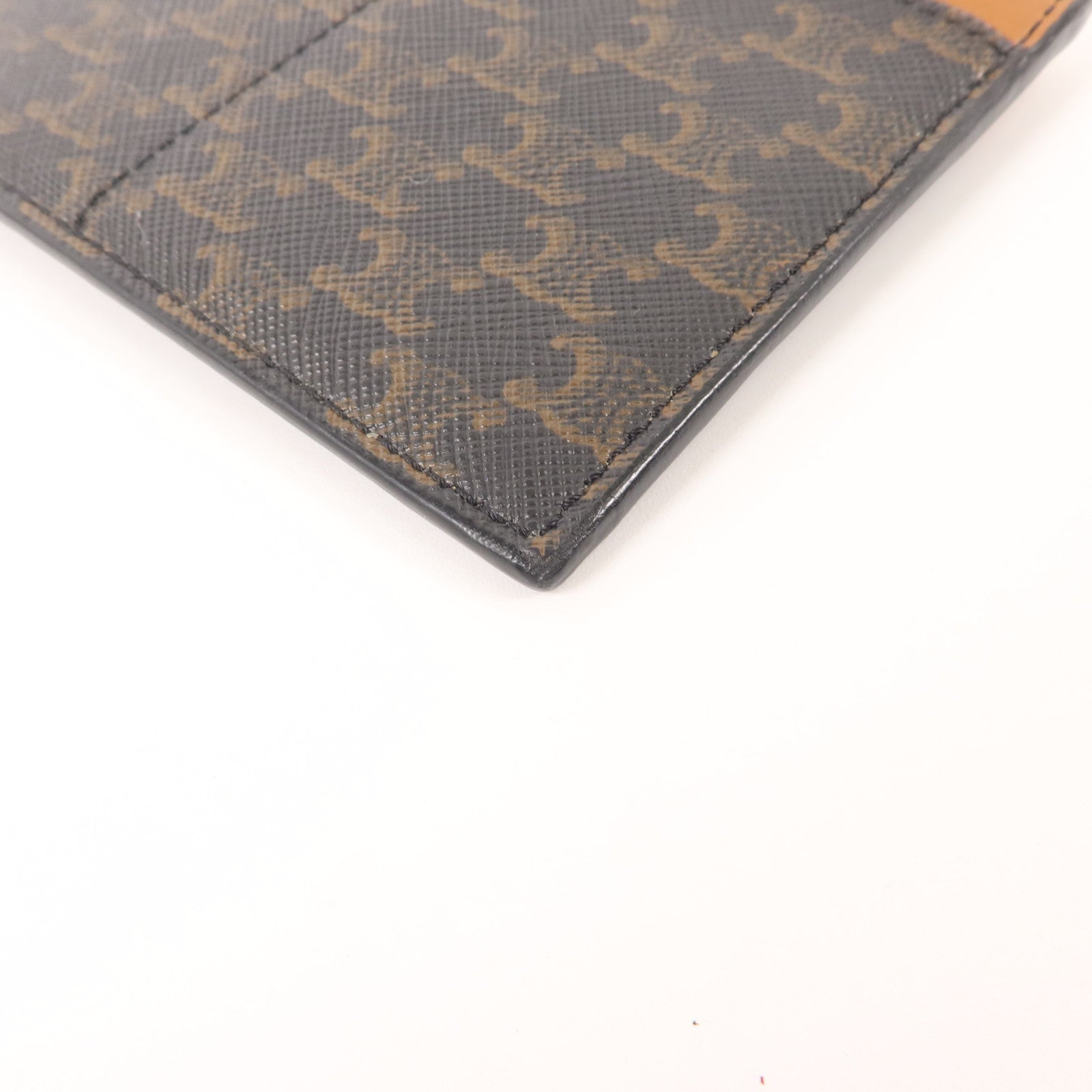 CELINE 塗層帆布Zipped Card Holder卡片套