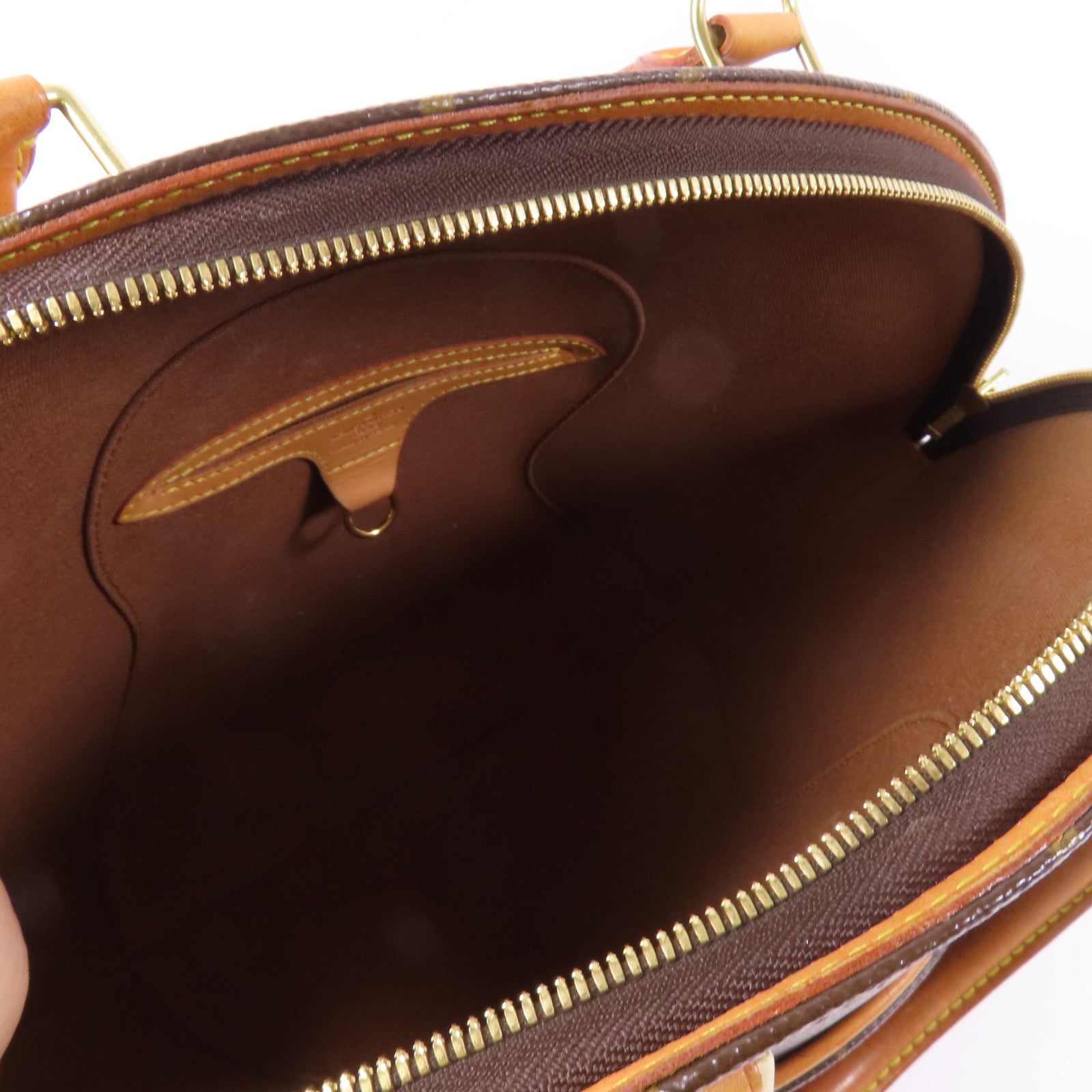 LOUIS VUITTON Monogram Elipse MM金扣手挽袋