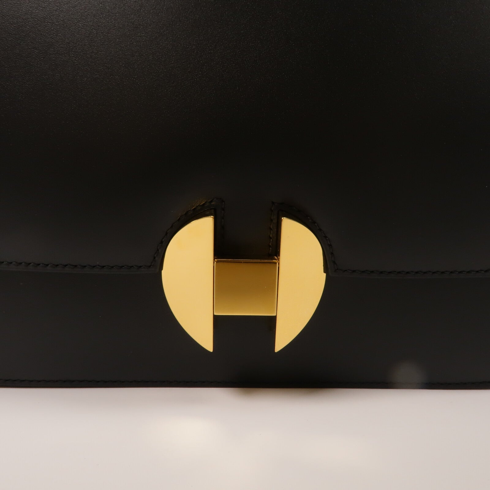 HERMES Sombrero皮革2002-26肩背袋Noir