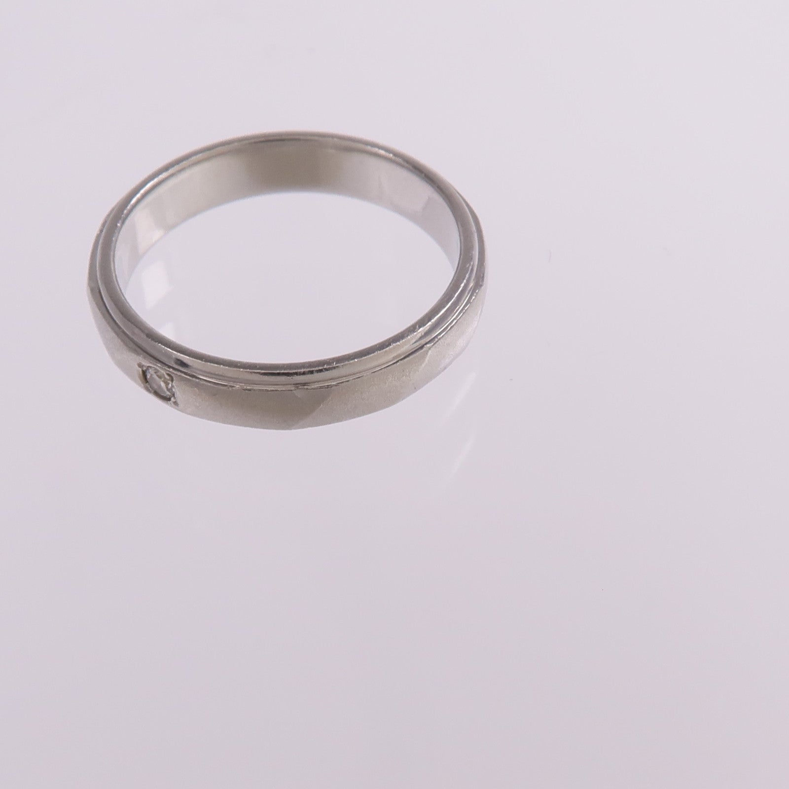 JEWELRY 【激減優惠】PT900鉑金Diamond Ring鑽石戒指US#3.25