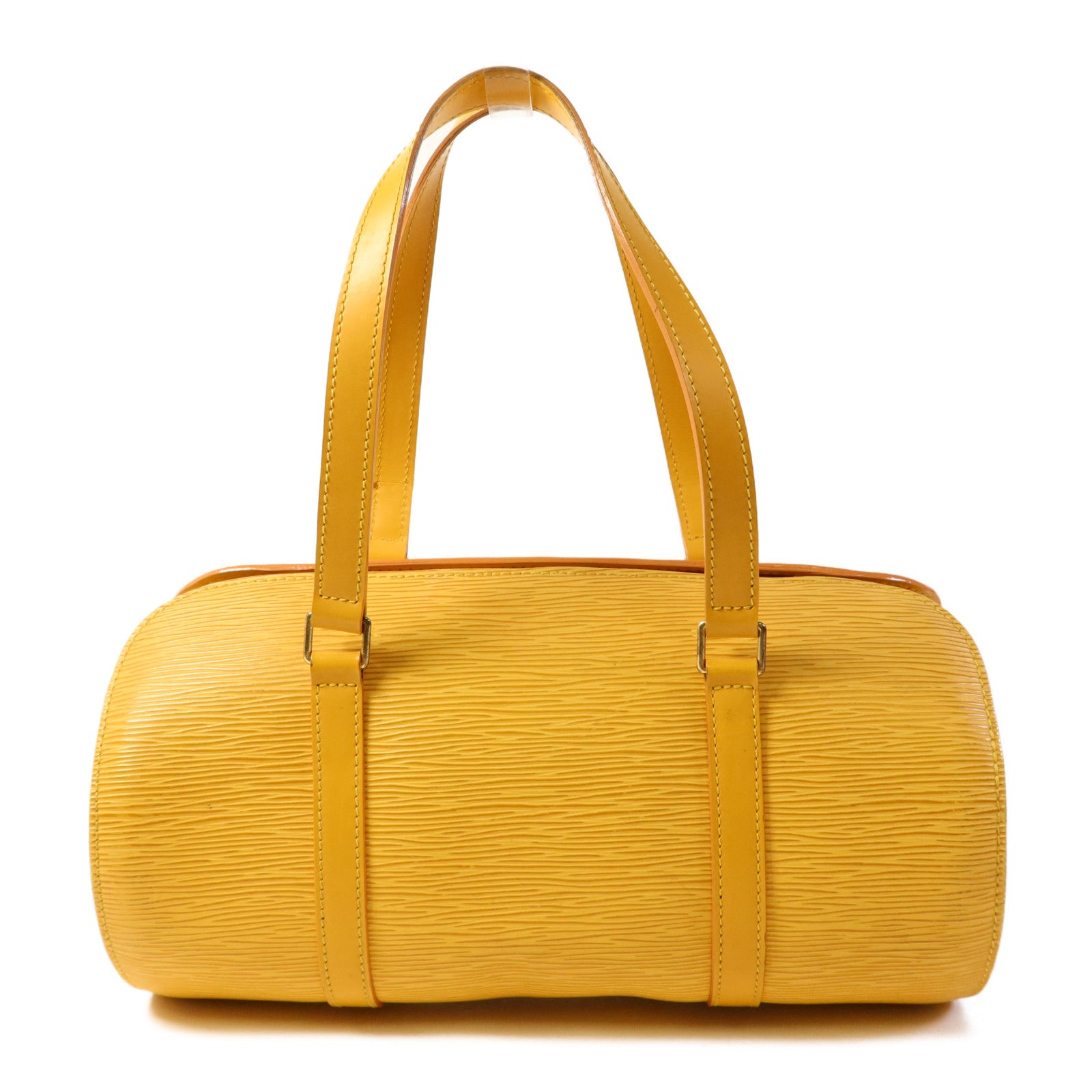 LOUIS VUITTON Epi Soufflot金扣手挽袋