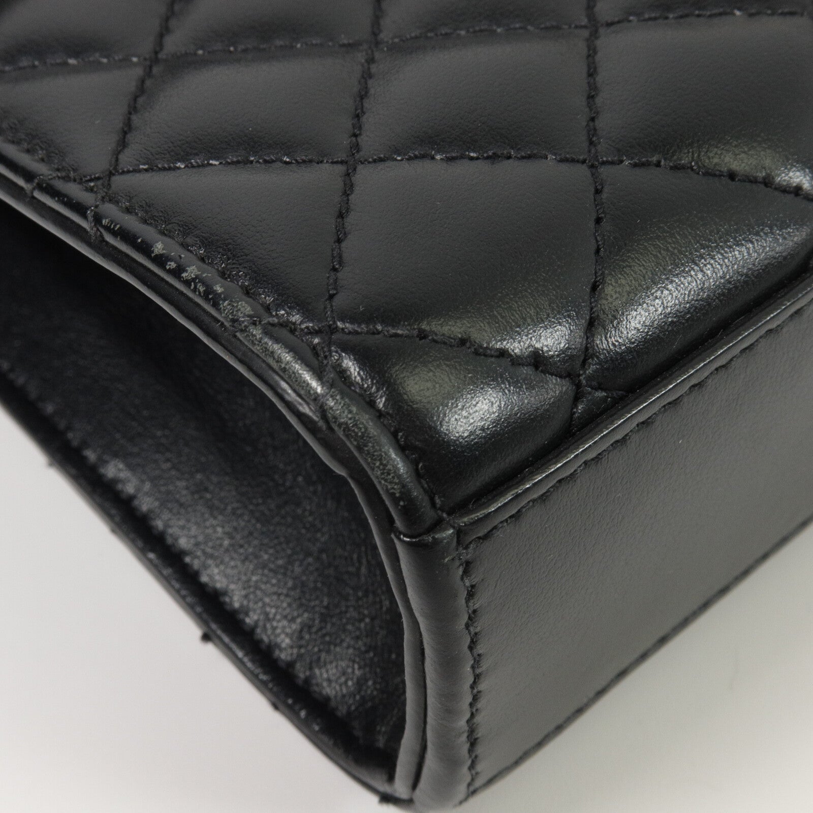 SAINT LAURENT 牛皮皮革Envelope Medium鏈帶肩背袋