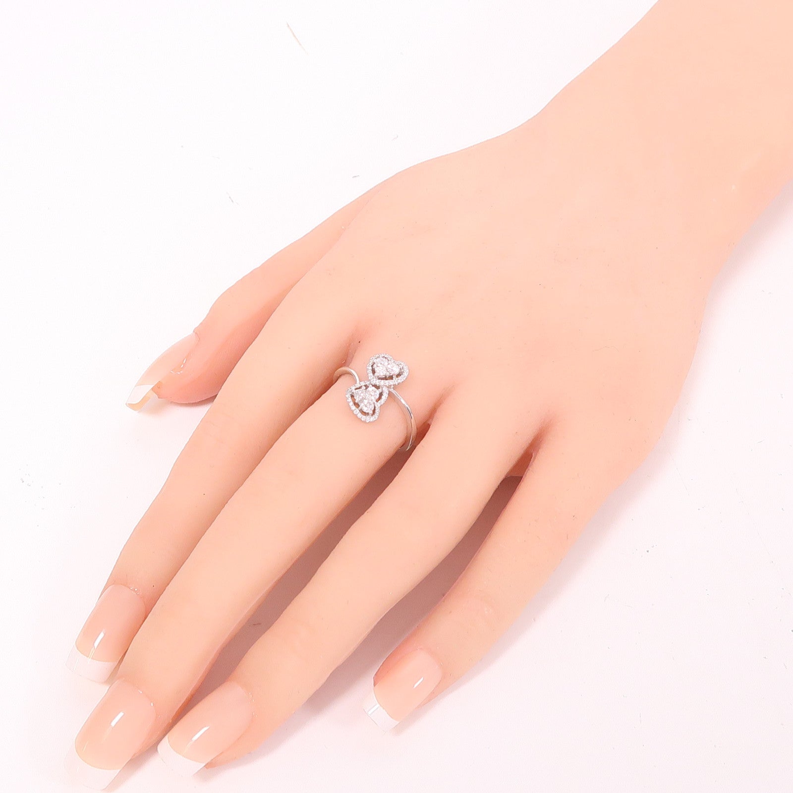 JEWELRY 【激減優惠】18K白金Diamond Ring鑽石戒指US#7
