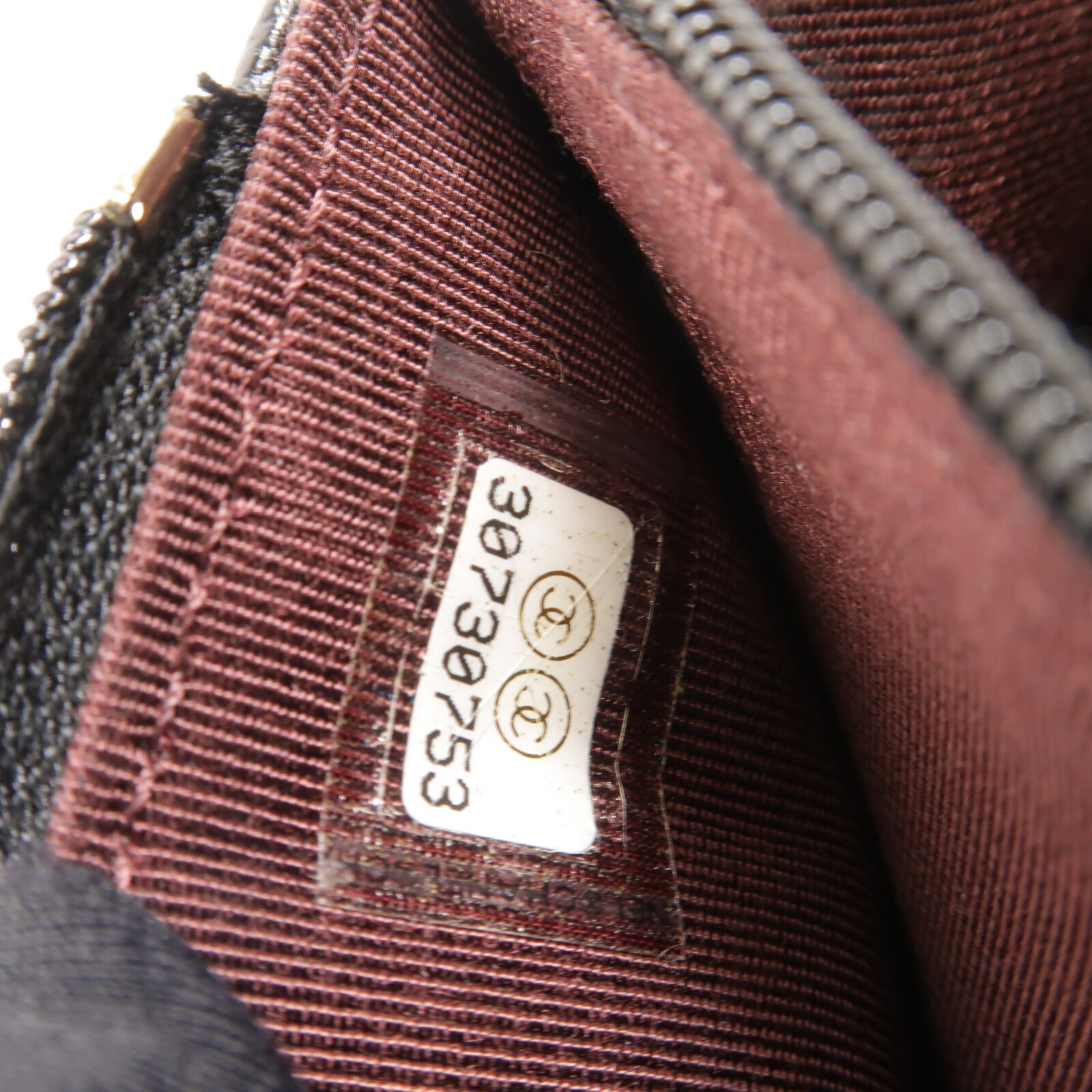 CHANEL 牛皮皮革Mini WOC Wallet On Chain鏈帶肩背袋