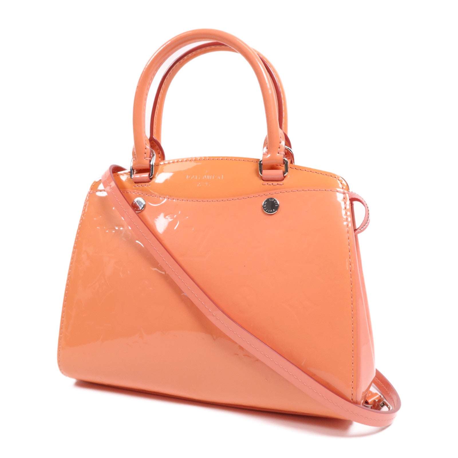 LOUIS VUITTON Vernis Blair PM銀扣手挽肩背兩用袋