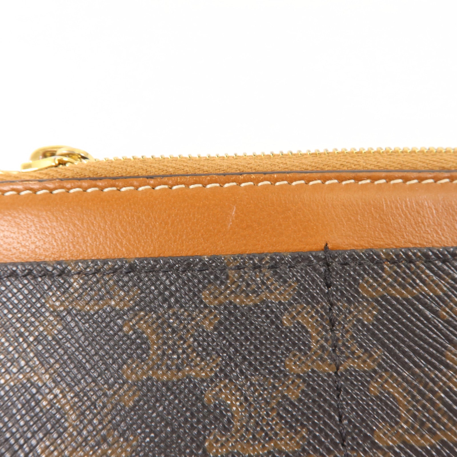 CELINE 塗層帆布Zipped Card Holder卡片套