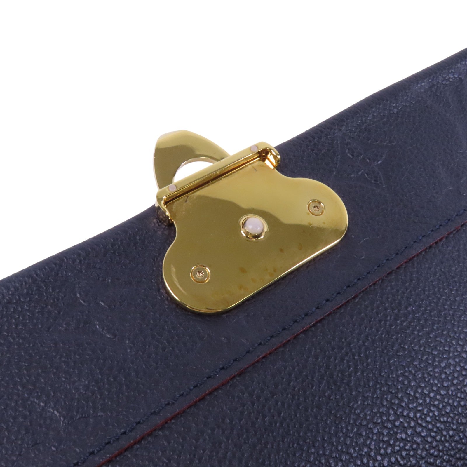 LOUIS VUITTON Monogram Empreinte Vavin PM金扣鏈帶肩背袋